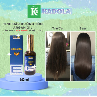 Tinh dầu dưỡng tóc KADOLA 60ml Phục hồi Tóc uốn, nhuộm, tóc hư tổn khô xơ giữ nếp, mượt tóc
