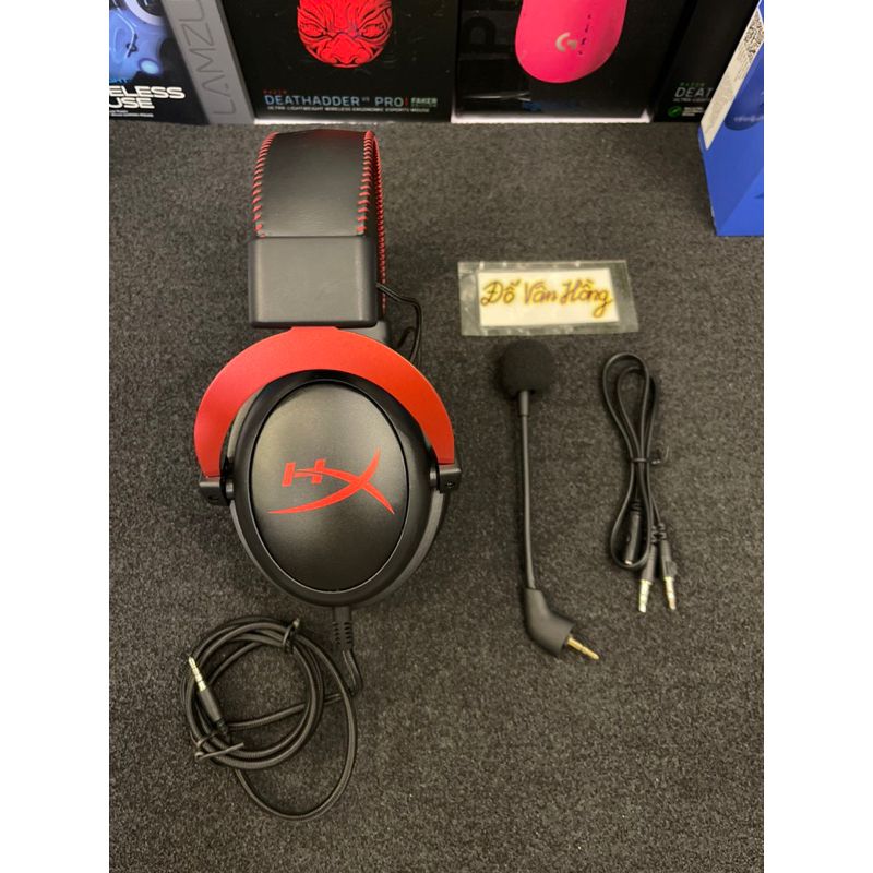 Tai nghe Gaming Hyperx Cloud 2 (cloud II)  kèm soundcard chuyên Gaming FPS | BigBuy360 - bigbuy360.vn