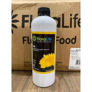 Combo 2 Chai Dung Dịch Dưỡng Hoa FloraLife Clear 200 (400ml x 2)  Giữ Hoa Tươi Lâu Không Hôi Nước