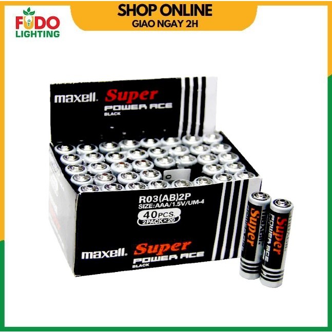 Combo 2 viên Pin Maxell 2A,3A,9V, pin trung chính hãng | Shopee Việt Nam