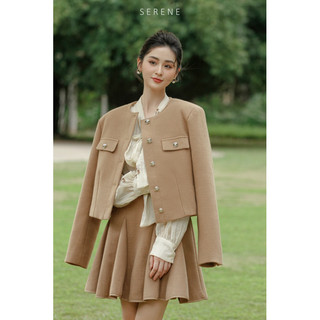 (Xả kho) Chân váy ngắn RAIM SKIRT chất liệu dạ Hàn thiết kế xoè nhẹ tiểu thư Hàn quốc by Serene