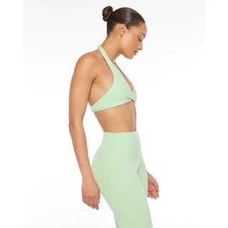 Áo Thể Thao Tập Gym,Yoga Nữ Thiết Kế Cổ Yếm Chất Poly Cao Cấp Thấm Hút Co Giãn Tốt (mã đb206)