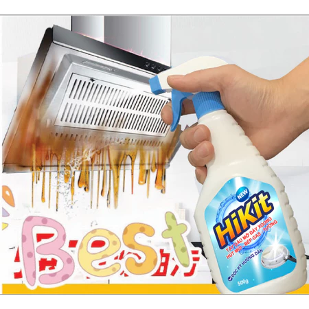 Tẩy Dầu Mỡ Nhà Bếp, Hút Mùi Mặt Bếp Gas Bếp Từ Đáy Xoong Chảo HiKit 500g