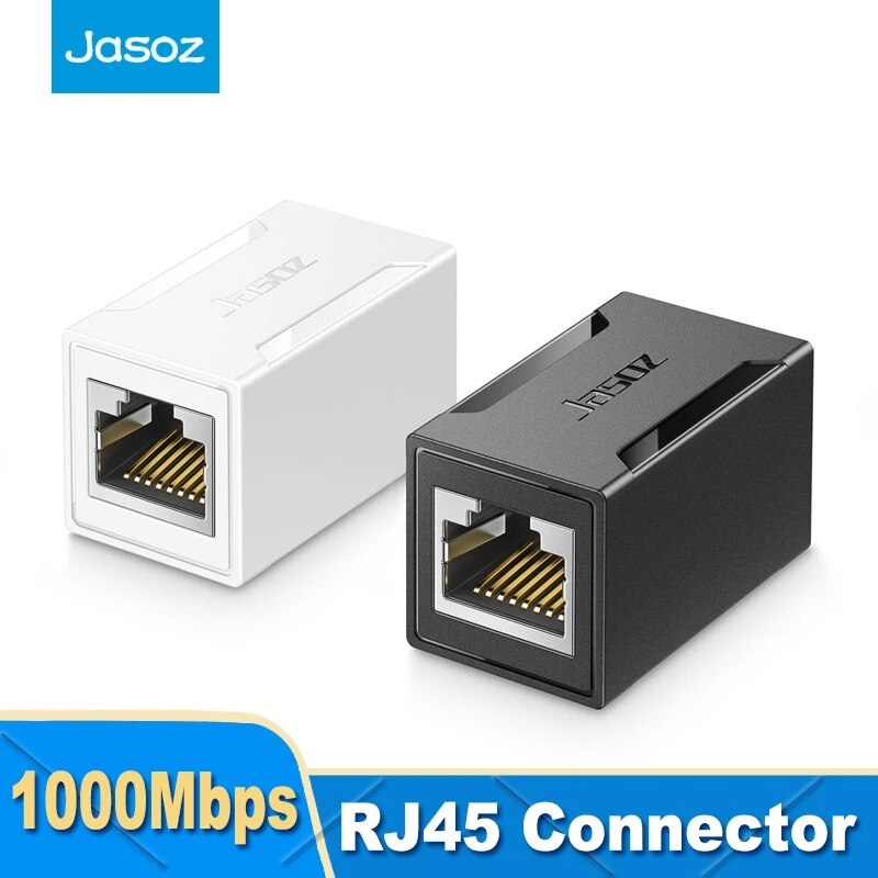 Đầu nối cáp mạng RJ45 JASOZ, Tốc độ truyền 1000 MBps, Hỗ trợ plug and ...