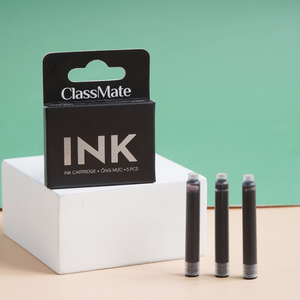 Vỉ Ống Mực Bút Máy CLASSMATE ICHI Ba Màu Xanh Đen Tím CL-IC101