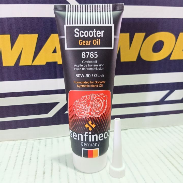 Dầu nhớt hộp số, nhớt láp Senfineco Scooter Gear Oil 80W-90 8785 120ml
