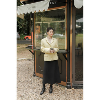 (Xả kho) Áo MIMOSAN dạ tweed Hàn cao cấp nhẹ nhàng sang trọng by Serene