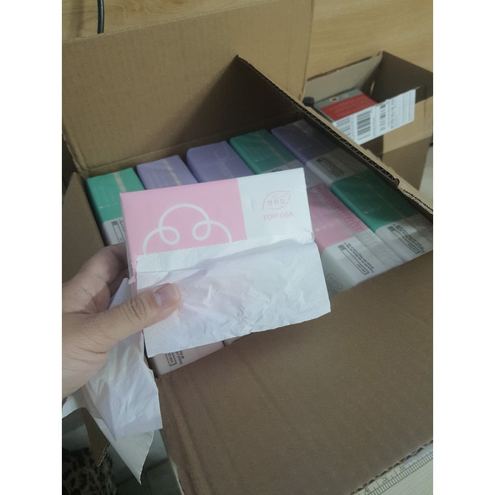 Thùng 30 gói giấy ăn Organic [ Rẻ Vô Địch ]. Hàng cao cấp  bảo vệ môi trường. AMIZIN