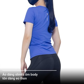 Áo cộc tay thể thao Gladimax Coolmax Slimfit T39 dáng slimfit, thoáng mát