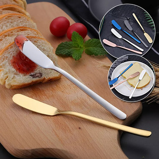 ( Lọai dẹp ) Dụng cụ phết bơ muỗng  ăn bánh mì chất liệu inox 304