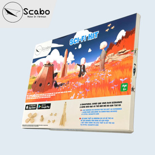 Scabo Scifi - Bộ đồ chơi giáo dục trí tuệ cho trẻ lắp ráp mô hình ...