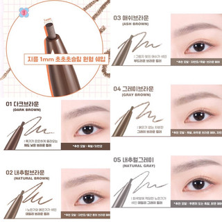 Chì kẻ mày COLORGRAM Brow Pencil