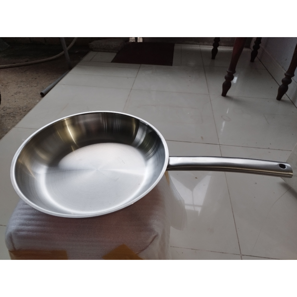 Chảo chiên rán inox 304, 3 đáy cao cấp Edelkochen Cosy Prism Hàn Quốc ...
