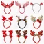 Bờm Băng Đô Cài Tóc GIÁNG SINH/ NOEL Bờm Hình Ông Già Noel Tuần Lộc Phụ Kiện Giáng Sinh - BỐ KHỦNG LONG