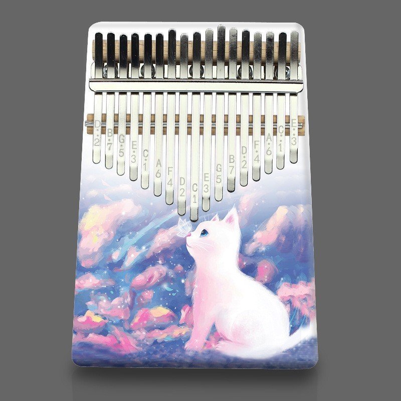 Đàn Kalimba 17 Phím Giá Rẻ Cho Người Mới Tập - Đầy Đủ Phụ Kiện