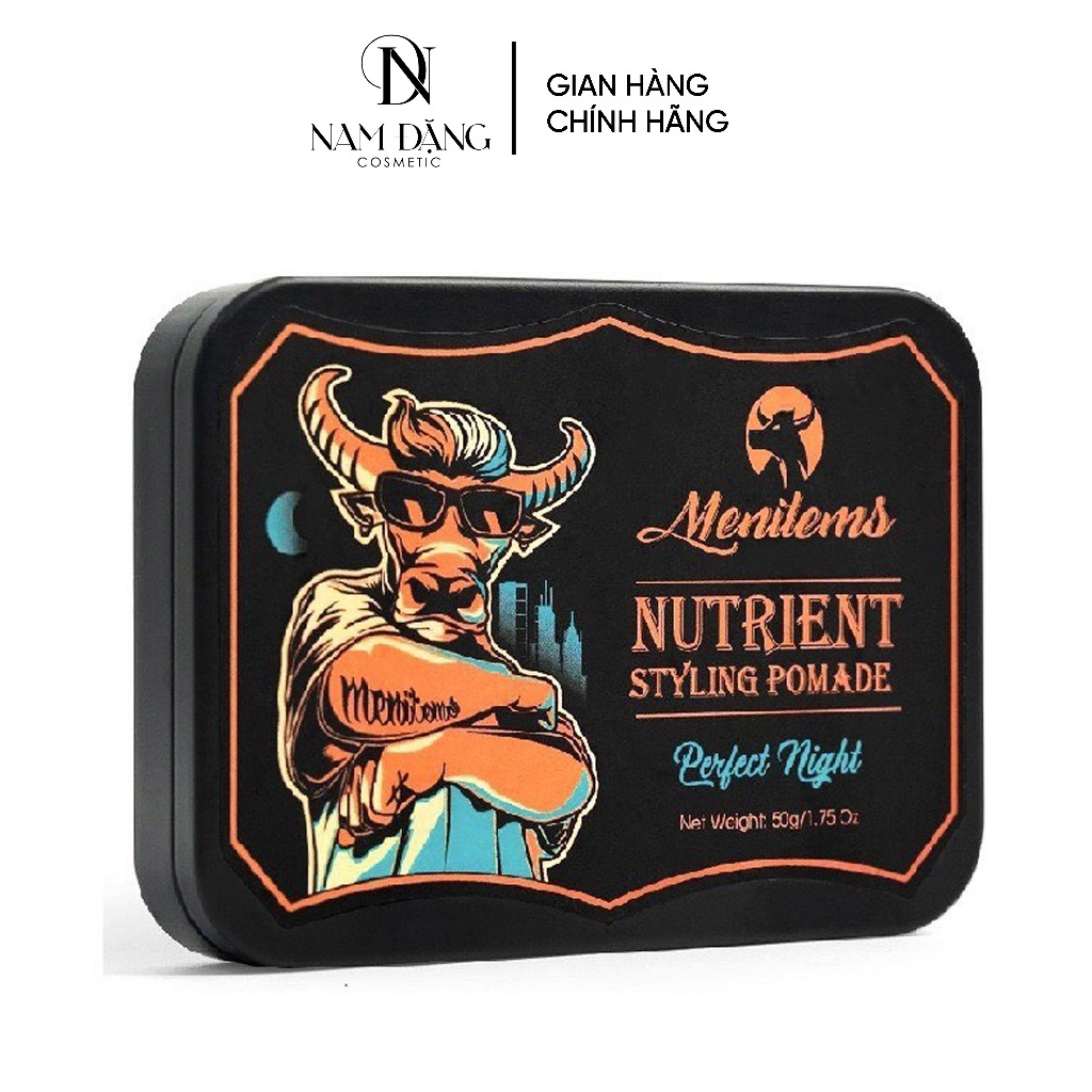 Sáp vuốt tóc Menitems Perfect Night Trâu Đỏ 50g-100g | Shopee Việt Nam