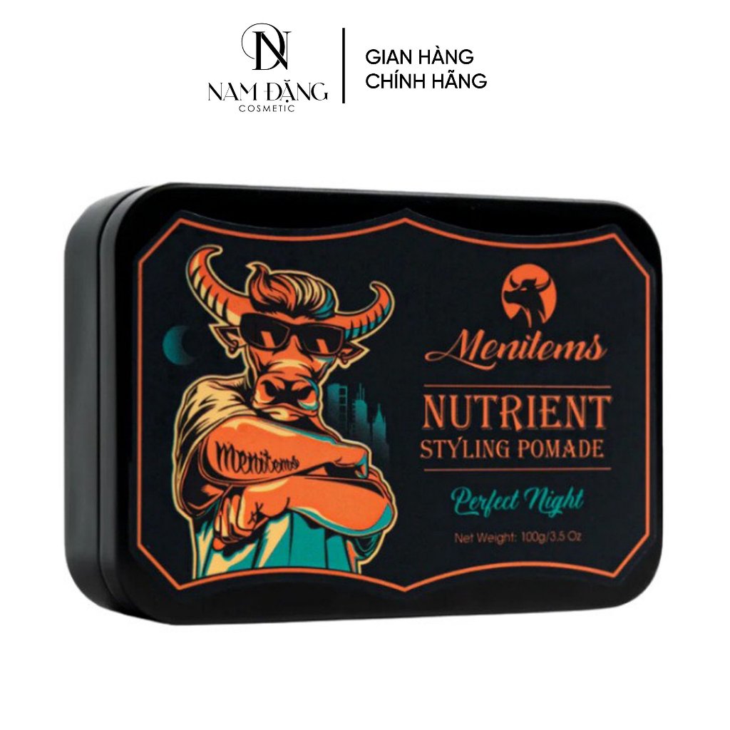 Sáp vuốt tóc Menitems Perfect Night Trâu Đỏ 50g-100g | Shopee Việt Nam