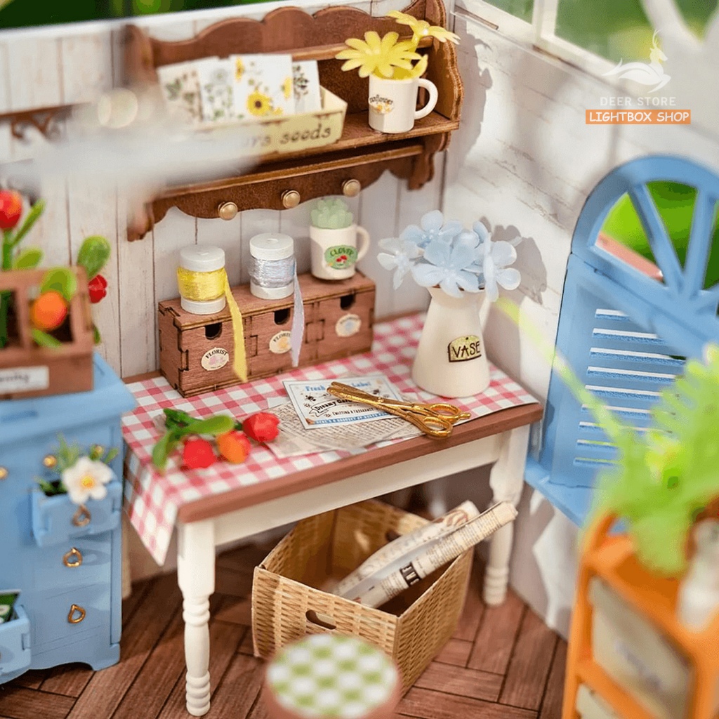 Lien miniatureミニチュアキッチンシェルフ&小物セット②