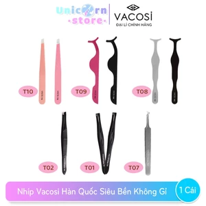 Nhíp Gắn Mi Giả Vacosi Hàn Quốc Siêu Bền Không Gỉ Nhiều Loại