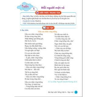 Sách - Bài Tập Tuần Tiếng Việt Lớp 4 - Biên Soạn Theo Chương Trình GDPT Mới - Kết Nối - ndbooks