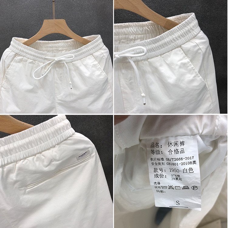 Quần Short Hè Ngắn Phối Dây Trơn Bassic, Phong Cách Nam Nữ Mềm Mịn Lịch Sự