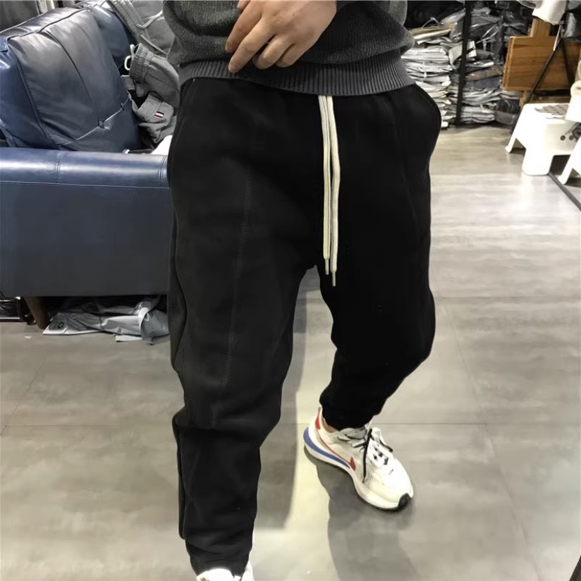 Quần Nỉ Thể Thao Jogger Trơn Sành Điệu, Chất Liệu Nỉ Ngoại Mềm Mịn Thấm Hút Mồ Hôi Cực Tốt - Quần Bo Ống Phối Gân Sịn