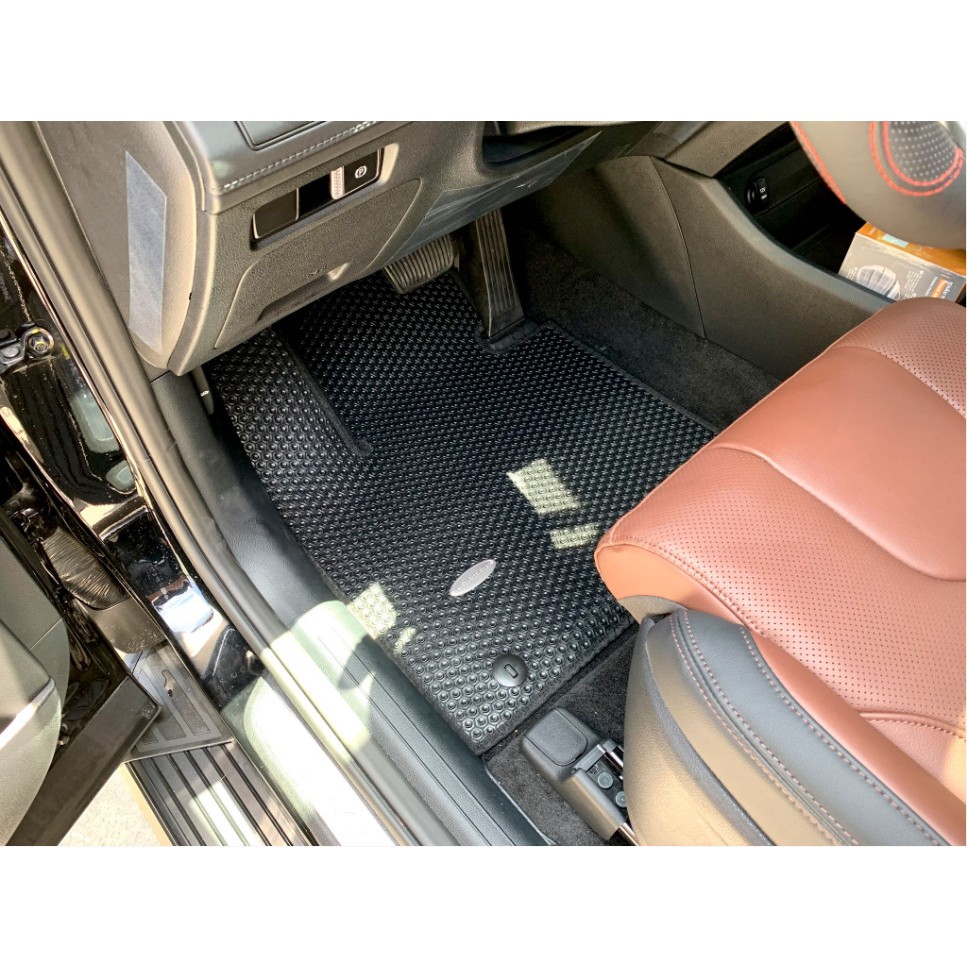Thảm lót ô tô KATA cho xe Hyundai Santafe (2021-2023) - Khít với sàn, Chống trơn, Không mùi, Không ẩm mốc