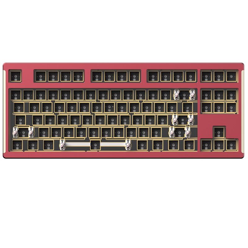 KIT BÀN PHÍM CƠ MONKA 6087 layout TKL | Nhôm CNC | Hotswap xuôi ...