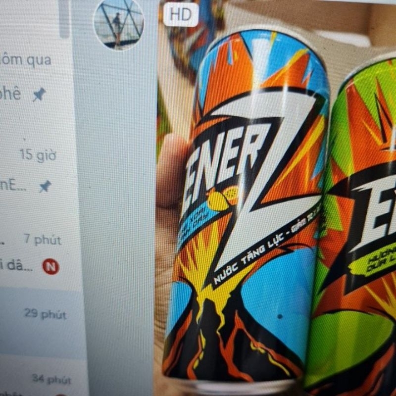Lốc 6 lon nước tăng lực có ga Enerz 320ml | Shopee Việt Nam