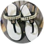 Dép bệt mũi tròn kiểu xỏ ngón gắn khoá X có Bigsize 35- 43