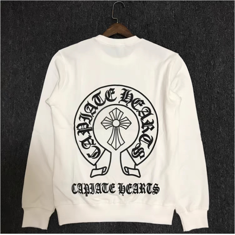 [Nỉ Chân Cua] Áo Sweater Chrome Hearts Unisex  In Hoạ Tiết Sắc Net Unimstore Chất Nỉ Cua 350 GSM - SW07