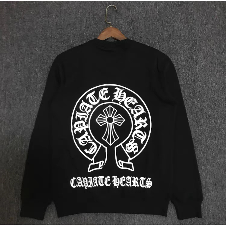 [Nỉ Chân Cua] Áo Sweater Chrome Hearts Unisex  In Hoạ Tiết Sắc Net Unimstore Chất Nỉ Cua 350 GSM - SW07