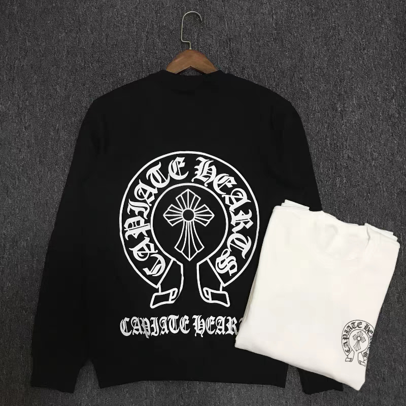 [Nỉ Chân Cua] Áo Sweater Chrome Hearts Unisex  In Hoạ Tiết Sắc Net Unimstore Chất Nỉ Cua 350 GSM - SW07