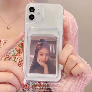 Ốp lưng iphone trong túi đựng thẻ ảnh 6/6s/6plus/6splus/7/7plus/8/8plus/xs/11/12/13/14/pro/max/plus/proma ct196