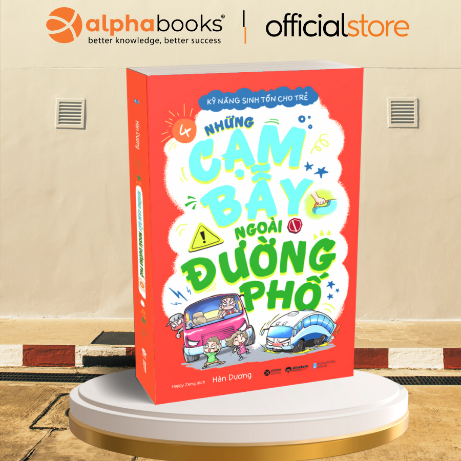 Sách - Kỹ năng sinh tồn cho trẻ tập 4: những cạm bẫy ngoài đường phố (tái bản mới nhất)