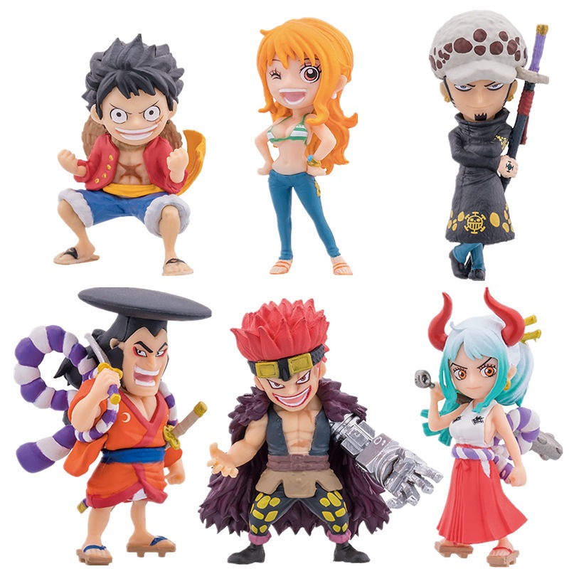 Bô 6 mô hình Onepiece - ZQ3 | Shopee Việt Nam