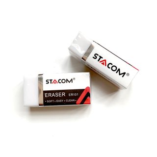 [4 Cục] Gôm Tẩy Stacom ER101/ER102 loại nhỏ và trung