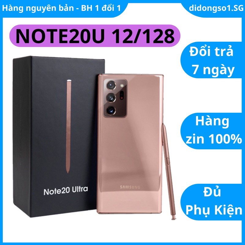 Điện thoại Samsung Galaxy Note 20 Ultra 5G 2 sim 99% Fullbox Ram