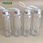 Bình đựng nước thủy tinh Cadota, Chai Detox Có Dây Xách 500ml, Loại Cao Cấp, dày, đẹp, chắc chắn