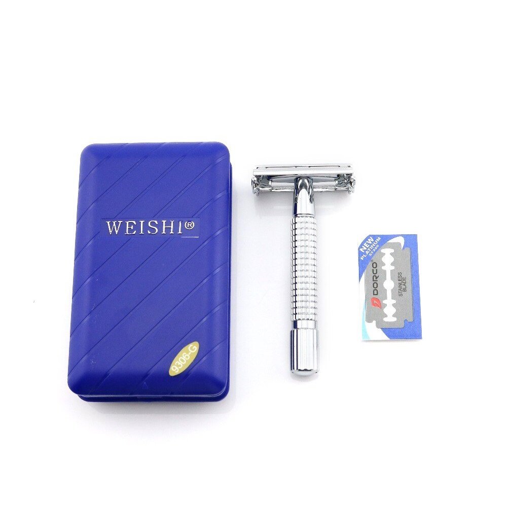 Cạo râu Inox cổ điển chất lượng cao Mingshi Xịn Phiên Bản Nâng Cấp Của ...