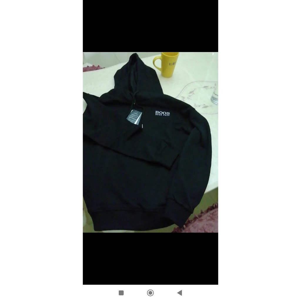 Bộ Nỉ Thể Thao Hoodie Phối Hoạ Tiết Boos Sành Điệu, Chất Liệu Cotton Ngoại Mềm Mịn Thấm Hút Mồ Hôi Cực Tốt