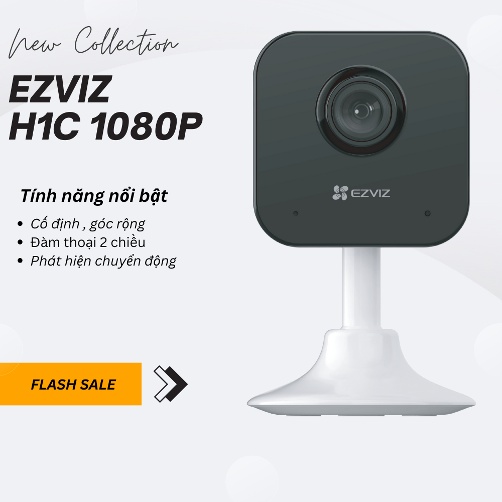 Ảnh Camera WI-FI EZVIZ H1C 1080p, Góc Rộng 108 Độ, Đàm Thoại 2 Chiều- chức năng thông minh 1