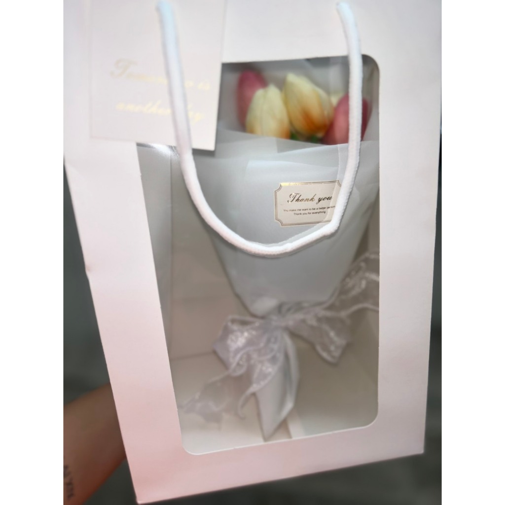 Hoa Sáp Giả Tulip Thơm Có Đèn Cao Cấp Hoa Trang Trí Sự Kiện Decor Làm Quà Tặng