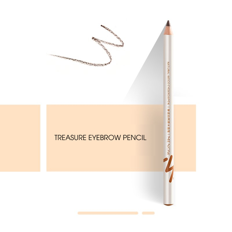 Chì kẻ mày phẩy sợi làm đều màu lông mày Menow Skinny Brow Pencil 1.3g