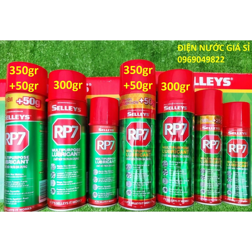 RP7 Chai Xịt Bôi Trơn Chống Rỉ Sét 150g 175g 300g 350g Loại 1 | Shopee ...