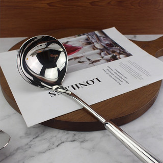 Dụng cụ nấu ăn Chokmen [C18] inox 316NDT, muôi canh cán dài, muôi lẩu, xẻng lật đồ ăn chắc khoẻ