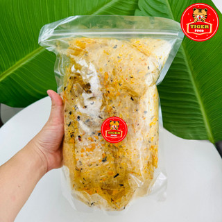 Bánh Tráng Xì Ke Cay 500g 💖TIGER FOOD💖 Bánh Tráng Muối Nhuyễn Xì Ke Siêu Ngon - Đồ Ăn Vặt Sài Gòn