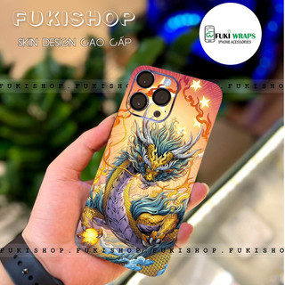 Tấm dán Skin Mặt Sau Rồng MS05 FULL VIỀN 14 pro max , 13 pro max , 12 pro max , 11 pro max , xs max - FukiShop