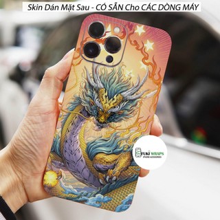 Tấm dán Skin Mặt Sau Rồng MS05 FULL VIỀN 14 pro max , 13 pro max , 12 pro max , 11 pro max , xs max - FukiShop