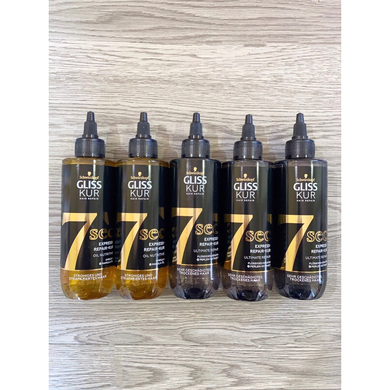 {NỘI ĐỊA ĐỨC 🇩🇪} SCHWARZKOPF GLISS 7S TINH CHẤT PHỤC HỒI TÓC CHUYÊN NGHIỆP